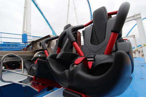 Polsterteile f&uuml;r Achterbahn